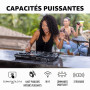 Numark Pack Contrôleur DJ Mixstream Pro+ avec Casque pour Musique Live, Sets DJ, Événements, Production Musicale