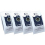 Electrolux E201S Sacs Aspirateur S-Bag Long Performance, Boite de 4 Sacs, 3,5 litres, Powerflow, Système de Fermeture Automatiqu