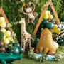 Ballon gonflable taille XXL - Motif girafe - Pour anniversaire d'enfant - Jungle et safari - 49 x 114 cm