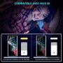 Coiwxmoi Verre Trempé pour Samsung Galaxy S22 Ultra 5G Anti Espion Vitre Protection Ecran Anti-Espion Film Protecteur Écran Dure