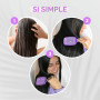 FHI Heat UNbrush Mini Brosse à Cheveux Démêlante et Aérée, Brossage sans Douleur, tous Types de Cheveux, Secs ou Mouillés, Picot