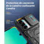 Lanhiem Coque pour Samsung Galaxy A17 5G/A26 5G/A16 5G 4G avec 2 Verre Trempé, Lentille Coulissante Couverture et Support, Antic