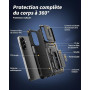 Lanhiem Coque pour Samsung Galaxy A17 5G/A26 5G/A16 5G 4G avec 2 Verre Trempé, Lentille Coulissante Couverture et Support, Antic
