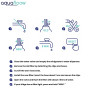 Aquafloow Cartouche Filtre à Eau Externe pour Réfrigérateurs Samsung LG Daewoo Rangemaster Beko Haier DA29-10105J, HAFEX/EXP, HA