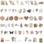 120 Pcs Autocollant Scrapbooking, Stickers Kindle, Stickers Aesthetic, Autocollant Adhésif pour DIY Bullet Journal Bricolage Art