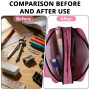 Lvjkes Trousse Licornes, Trousse à Crayons avec 3 Couches Grande capacité, Plumier à Rabat avec Fermeture éclair pour Enfants, G