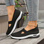 Chaussure Orthopédique Femme Été Baskets Légère Respirante Basket Ballerines Antidérapante Marche Enfiler Sans Lacet Sneakers Ch