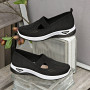 Chaussure Orthopédique Femme Été Baskets Légère Respirante Basket Ballerines Antidérapante Marche Enfiler Sans Lacet Sneakers Ch
