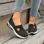 Chaussure Orthopédique Femme Été Baskets Légère Respirante Basket Ballerines Antidérapante Marche Enfiler Sans Lacet Sneakers Ch