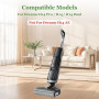 DianSung Brosse à rouleau + filtre d'accessoires pour Dreame H14 Pro, H14, H14 Dual aspirateur sec et humide pièces de rechange,