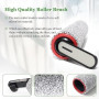 DianSung Brosse à rouleau + filtre d'accessoires pour Dreame H14 Pro, H14, H14 Dual aspirateur sec et humide pièces de rechange,