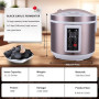 Machine de fermentation à l'ail noir, boîte de fermentation d'ail de 5 l, fermenteur d'ail noir avec support à ail en acier inox