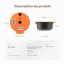 RECAFIMIL Filtre à café réutilisable dosette rechargeable 180 ml compatible avec les machines Tassimo (capsule 180 ml + 2 couver
