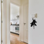 Autocollant mural en vinyle pour interrupteur de super-héros – Autocollant mural unique pour chambre d'enfant, décoration d'inté