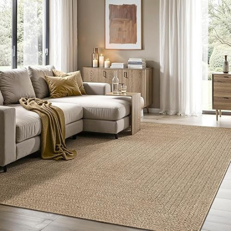 the carpet Kansas – Tapis intérieur Confortable et élégant pour Salon, Chambre ou Couloir, Doux et Chaleureux, Facile à Nettoyer