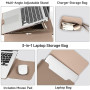 YealRed 13-14 Pouces Housse pour Laptop Pochette Support Fonction avec Macbook Neo 13 2026, MacBook Air 13 M5-M1 (2026-2018),Mac