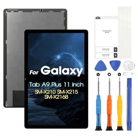 Écran LCD pour Samsung Galaxy Tab A9 Plus Display pour Samsung Galaxy Tab A9+ SM-X210 SM-X215 SM-X216B 11" Ecran Replacement LCD