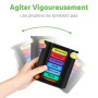 Opret Pilulier Semainier Français (Matin, Midi, Soir et Nuit) - Empilables Tour à Médicaments 7 Jours 28 Compartiments 4 Fois, p