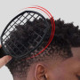 Afro Twist Peigne, Peigne à cheveux afro, Deux-en-un Double Extrémité Hommes Afro Cheveux Bouclés Peigne, Peigne à cheveux afro