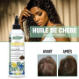 Huile De Chebe Hydratante Naturelle 10 En 1 Pour Le Cuir Chevelu, Poudre De Chebe Africaine Pour Une Croissance Des Cheveux Plus