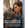 Relxhome Écouteurs NE20, Écouteur Traducteur Instantané NE20, Écouteurs Bluetooth 6.0, Écouteur Traducteur IA et écran Tactile L