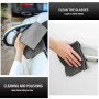 KQOZG 10 Chiffons Magiques Réutilisables en Microfibre Épaissie pour Nettoyage de Voitures, Cuisine, Vitres et Surfaces Lisses