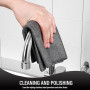 KQOZG 10 Chiffons Magiques Réutilisables en Microfibre Épaissie pour Nettoyage de Voitures, Cuisine, Vitres et Surfaces Lisses
