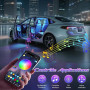Winzwon Accessoire Voiture Interieur Femme Homme, LED Voiture Interieur | Calendriers de l'avent Cadeau de Noël Accessoire Voitu