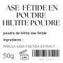 Ase Fétide - Hiltite - en Morceaux - Encens - Asafoetida - 100% Pure & Naturelle : Utilisation ésoterique et Culinaire