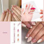 MSLSOZ Lot de 100 éponges à ongles pour ombre, outils de nail art, éponges à ongles avec pince en métal rose et palette, accesso