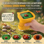 OAEBLLE Microscope Enfant, Numérique 4K avec Écran HD 2,4" et Zoom 1000X, Loupe Électronique Portable 8 LED USB Photo Vidéo, Jou