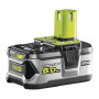 RYOBI - Batterie 18 Volts One+ 5,0 Ah Lithium-ION - Compatible avec Tous Les Outils 18V One+ et 100% Rétro-Compatible - Grande A