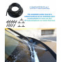 Xibao Kit de Durite Essuie Glace Tuyau pour Pare Brise de Voiture,Durite Lave Glace,avec 15 Raccords,Tuyau de Pulvérisation Lave