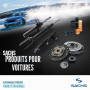 SACHS 3182 600 241 Butée Hydraulique (Csc) pour Volkswagen Polo III (6R1, 6C1) 2009-2022 et autres véhicules