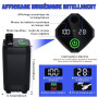 Spopal Kit Douche de Camping, Douche Portable,Pompe de Douche Électrique Rechargeable,Imperméable, avec Afficheur Intelligent et