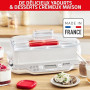 Seb Multi Délices, Express Yaourtière 12 pots verre 140 ml, Sans BPA, 5 programmes automatiques, Programme Express, Fabriqué en