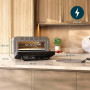 Princess Four à Pizza Pro Max, 15L, 400°C, 2100W, Commandes Tactiles, Pierre et Pelle Incluses, Chaleur Haut/Bas, Minuterie, Com