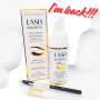 XXL Lashes - Shampooing pour extensions de cils, mousse nettoyante micellaire, avec embout moussant, soin des cils, y compris pi