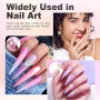 Sularpek 2Pcs Colle Faux Ongles, 8ml Colle à Ongles Extra Forte avec Brosse, Séchage Rapide Professionnel Colles pour Ongles Acr