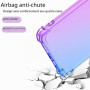 HONLEN Coque pour Redmi Note 11 / Note 11S (4G) Étui, (6.43" inches) Transparente Dégradée TPU Silicone Quatre Coins Renfort d'a
