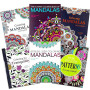 Crenstone Lot de 10 livres de coloriage pour adultes – 10 livres de coloriage avancés pour homme et femme, avec mandalas et plus