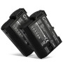 CELLONIC 2X Batterie Compatible avec Nikon 1 V1, D500, D600, D610, EN-EL15 | (2000mAh-7V-Lithium Ion) pour Nikon D7000, D7100, D