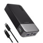 JUOVI Batterie Externe Charge Rapide 45W 20000mAh Power Bank PD 3.0 QC 4.0 | 4 Ports (2USB-A Sortie & 2USB-C Entrée/Sortie) Écra