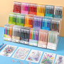 Laconile 240 Stylos Gel pour Coloriage Adulte – Pointe Fine 0,6 mm – Gel Pen pour Scrapbooking, Dessin, Écriture, Griffonnage, J