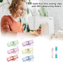 Wonder Pince Couture 100 PCS Plastique Couleurs Assorties Clips Tissu Multifonctionnels