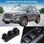 A ABSOPRO Interrupteur lève-vitre électrique 93571D3000 pour Hyundai Tucson | 18 broches, commande de lève-vitre avant gauche cô