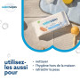 WaterWipes Sensitive+ Newborn & Baby Wipes, 12 Paquets | 720 lingettes 3 en 1 qui nettoient, protègent et prennent soin de la pe