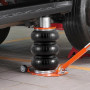 VEVOR Cric Pneumatique 3 tonnes, Cric de Levage Pneumatique avec Colonne Surélevée et Poignée Réglable, Facile à Soulever et Com