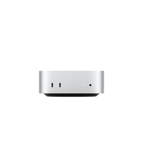 Apple Mac Mini avec Puce Apple M6 - Argent | CPU 12 cœurs et GPU 12 cœurs, 16 Go Mémoire unifiée, 256 Go
