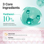 PURITO Panthenol 10% Cream pour peaux sensibles, 100 ml | Réparation de la barrière cutanée, soin visage, peaux à imperfections,